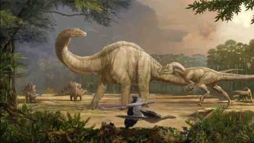 Ketika Dinosaurus Menguasai Bumi, Gunung di Bulan Meletus