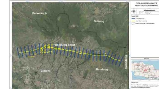 Fakta Penting Sesar Lembang dan Risiko Gempa Besarnya