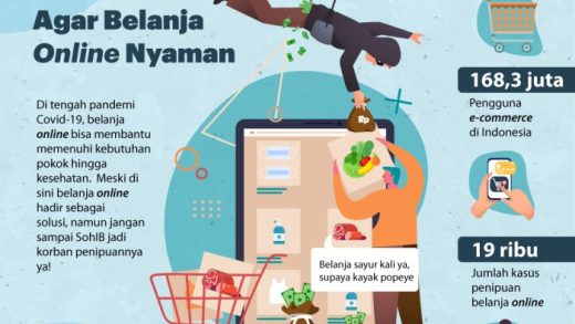 Cara aman berbelanja online dan menghindari penipuan online