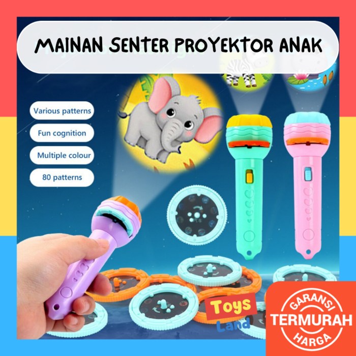 Proyektor Cerita Malam untuk Anak