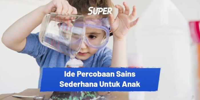 Sains Untuk Anak-anak: Percobaan yang Seru dan Aman