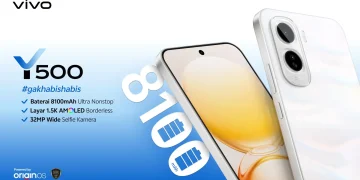 Y500 Resmi Masuk Indonesia Dengan Baterai 8100 mAh dan Layar AMOLED 15K