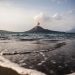 Pantauan Kapal Perang TNI Menunjukkan Kondisi Terkini Gunung Anak Krakatau