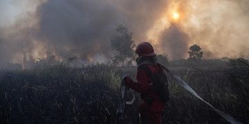 Asap Karhutla Masih Menutupi Kalbar Walau Jumlah Hotspot Menurun