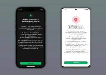 WhatsApp Minta Update OS Sebelum Bisa Login