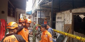Diduga Ledakan Tabung Gas di Surabaya, Belasan Rumah Hancur